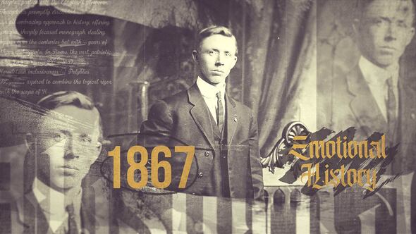 Videohive Historical Slideshow 35763001 Video Displays template preview