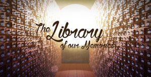 The Library of our Memories Slideshow Video Displays template preview
