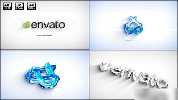 Videohive Simple Extrude Logo Reveal 49743588