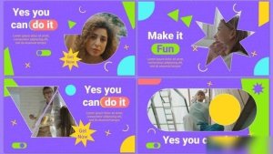Videohive Geometry Slideshow 38228827 Openers template preview