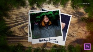 Christmas Photo Opener Video Displays template preview