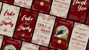 Videohive Wedding Invitation Story Elements template preview