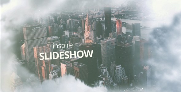 Videohive Inspired by the Sky Video Displays template preview
