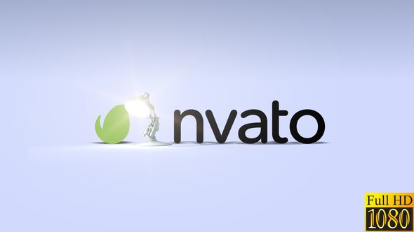 Videohive Lamp Logo Logo Stings template preview