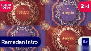 Videohive Ramadan Intro || Ramadan Opener (2 in 1) Ramadan template preview