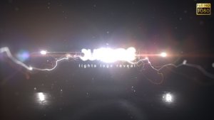 Videohive Lights Logo Reveal Logo Stings template preview