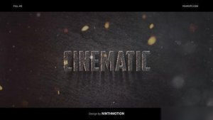 Videohive Cinematic Action Stone Trailer Titles template preview