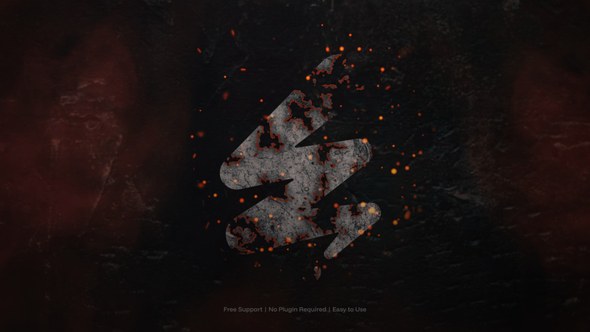Videohive Burning Logo Reveal 59340785 Logo Stings template preview