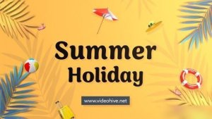 Videohive Summer Holiday 51947382 Openers template preview