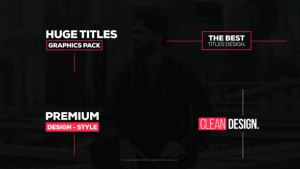 Videohive Huge Titles I Broadcast-packages template preview