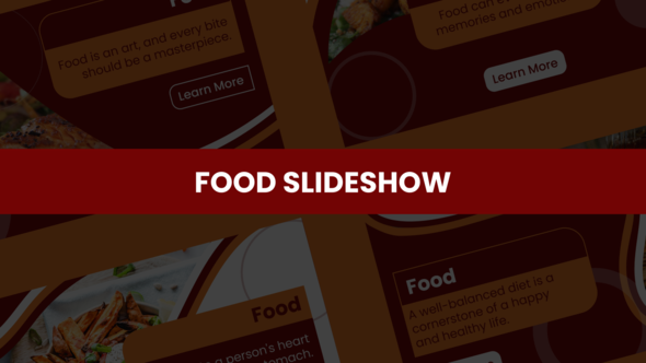 Videohive Food Slideshow 44475809 Product Promo template preview