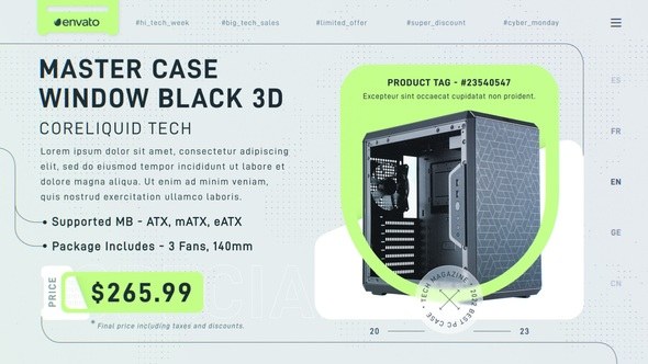 Videohive Minimal Product Promo III Product Promo template preview