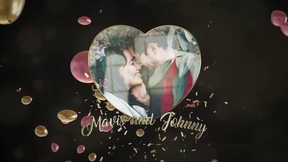 Videohive Valentines Day Wishes 36102713 Openers template preview
