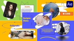 Videohive Designer Slides for After Effects Openers template preview