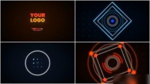 Videohive Shapes Logo Animation 45982817 Logo Stings template preview