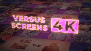 Videohive VS Versus Screens v.2 4K Elements template preview
