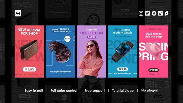 Videohive Purchase Instagram Reels Product Promo template preview