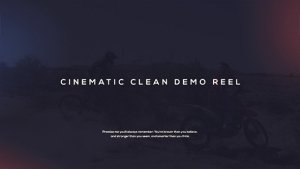 Videohive Cinematic Demo Reel Video Displays template preview