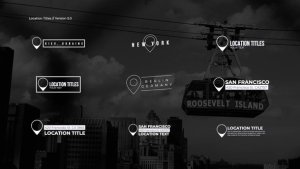 Videohive Auto-Scale Location Titles 5.0 | AE Titles template preview