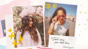 Videohive Color Travel Photo Frames Slideshow Video Displays template preview