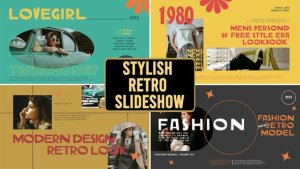 Videohive Stylish Retro Slideshow Openers template preview