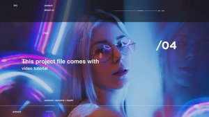 Minimal Presentation Video Displays template preview