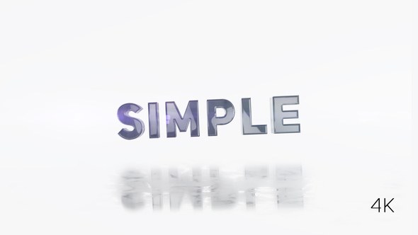 Videohive Clean Typo Logo Logo Stings template preview