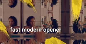 Videohive Fast Modern Opener Openers template preview