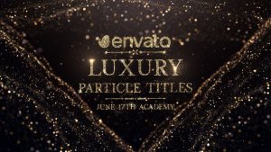 Videohive Luxury Particle Titles 50558141 Titles template preview