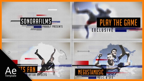 Videohive Sports Fan Openers template preview
