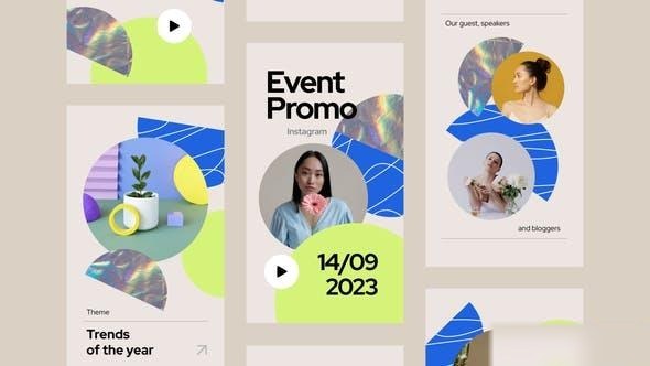 Videohive Event Promo Instagram Stories Openers template preview