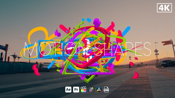 Videohive Motion Shapes 46153484 Elements template preview