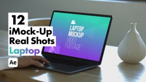 Videohive iMock-Up Real Laptop Product Promo template preview