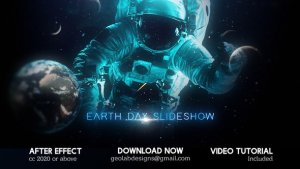 Earth Day Slideshow Titles template preview