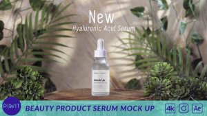 Videohive Beauty Product Serum Mock Up Product Promo template preview