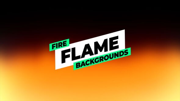 Videohive Fire Backgrounds Elements template preview