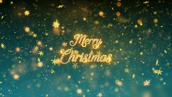 Videohive Christmas Intro 49580317 Openers template preview