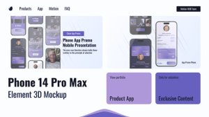 Videohive Phone Mockup 44744340 Product Promo template preview