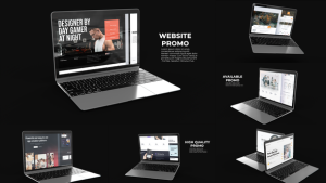 Videohive Laptop Website Promo 36009462 Product Promo template preview