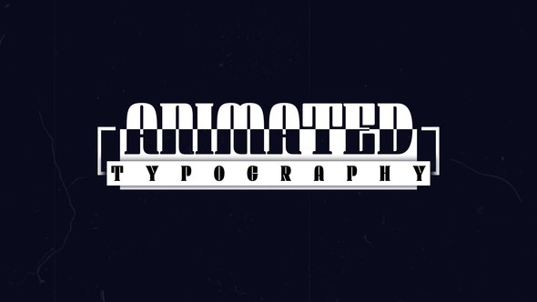 Videohive Animated Typography 57076389 Titles template preview