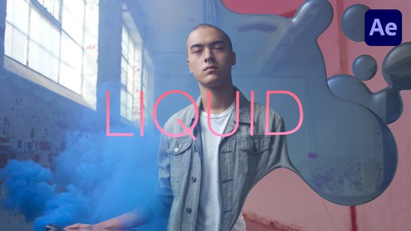 Videohive Liquid Media Reveal Video Displays template preview