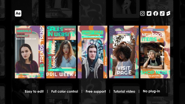 Videohive Discount Instagram Reels 45698055 Product Promo template preview