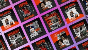 Videohive Dust Social Instagram Posts Product Promo template preview