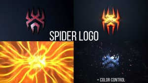 Videohive Spider Logo Logo Stings template preview