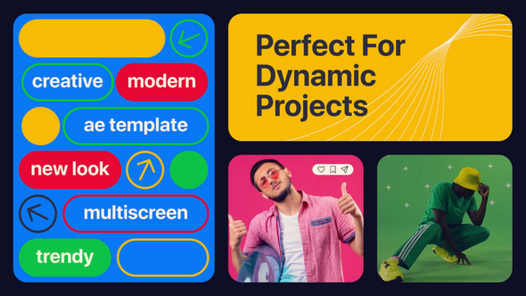 Videohive Modern Motion Opener | Multiscreen Slideshow Openers template preview