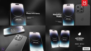 Videohive Smartphone Mockup | App Promo | i14 Pro Max Product Promo template preview