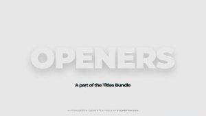 Videohive Openers - Minimal III Openers template preview