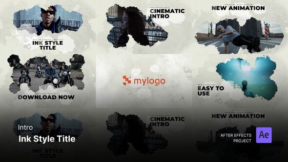 Videohive Intro/Opening - Ink Style Titles After Effects Project Files Openers template preview