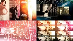 Fashion Show Video Displays template preview