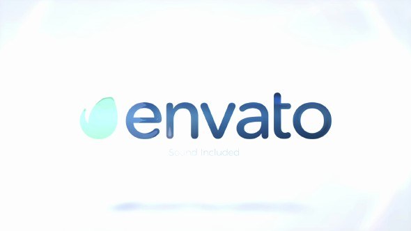 Clean Logo Reveal Video Displays template preview